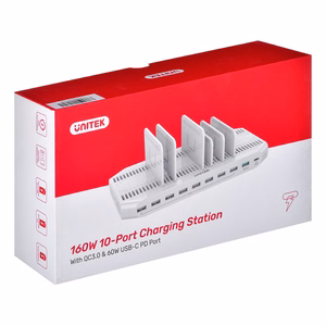 UNITEK Y-2190 Charging station 8x USB
