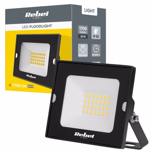 Rebel LED-valonheitin 20 W, 6500 K, 230 V