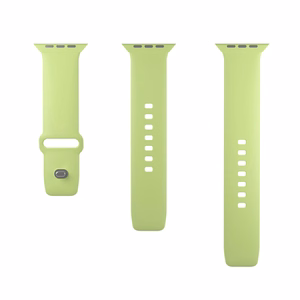 Puro ICON joustava ranneke Apple Watch 38 / 40 / 41 / 42 mm -kellolle, koot S/M ja M/L, Matcha Green -värinen