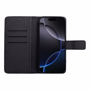 GOMMA Book lompakkokotelo IPHONE 11 - musta