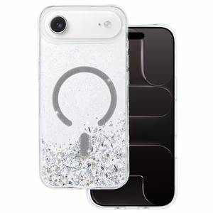 Tel Protect Moonlite Magsafe -suojakuori iPhone 17 Air:lle hopeinen kirkas