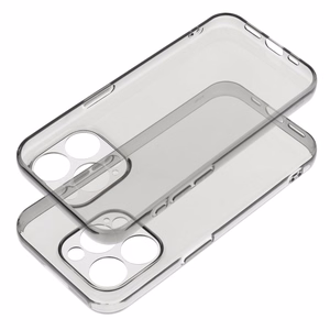 Suojakuori iPhone 12 Pro Max:lle BOX PREMIUM 1,5 mm läpinäkyvä musta