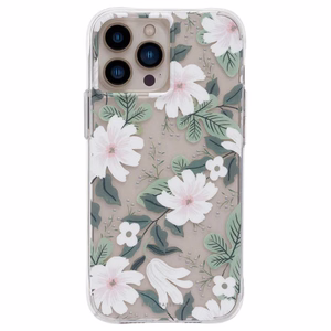 Rifle Paper Clear suojakuori iPhone 13 Pro -laitteelle, Willow -kuvioinen