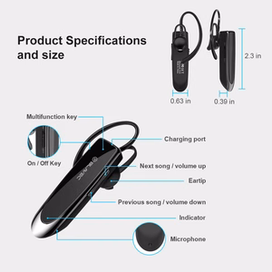Blavec Bluetooth Headset Travel PL55 Multipoint (BHPL55-B) musta