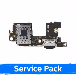 Latauspaikka yhteensopiva Xiaomi Mi 11 / SIM-paikalla / flex-kaapelilla / Plata (Service Pack)