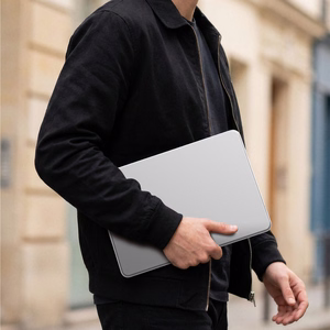 AmazingThing Titan kova suojakuori MacBook Neo 13" - läpinäkyvä