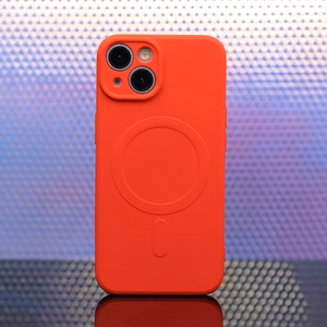 Phone Case "MagCase Silicone" for Samsung S921 S24 Red