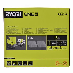 Ryobi 18V ONE+ R16GN18G – akkunaulain