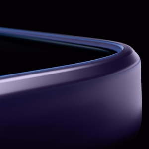 3mk Smoke MagCase - suojakuori iPhone 17:lle - violetti-läpikuultava