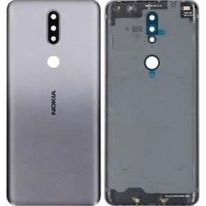 Takakansi Nokia 2.4 musta alkuperäinen (käytetty Grade C)