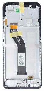 LCD screen Xiaomi Redmi 14C 4G / Poco C75 with touch screen and frame Black original (service pack)