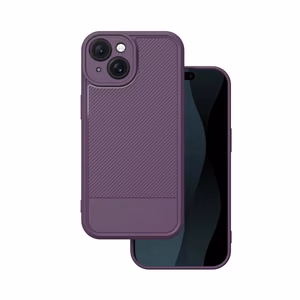 Simple Carbon suojakuori iPhone 15 6,1' violetti