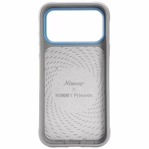 Nimmy Glasses Cool Nag Suojakuori iPhone 17 Pro:lle - Harmaa
