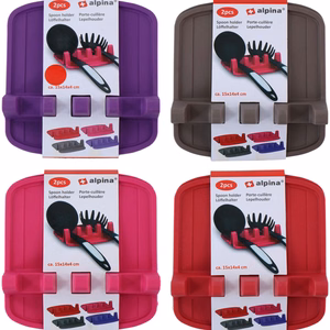 Alpina keittiövälinetelineet, 2 kpl, violetit