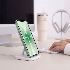 Tech-Protect MagFlex -suojakuori iPhone 17:lle, mattavihreä