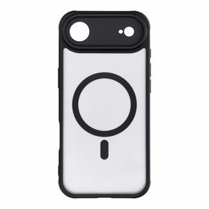 Suojakuori iPhone 17 AIR:lle Full Matte Mag Cover yhteensopiva MagSafe musta