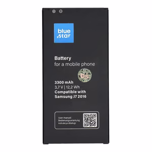 Akku Samsung J7 2016 3300 mAh Blue Star Premium