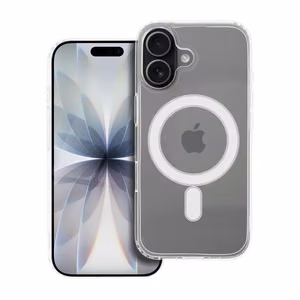 CLEAR MAG COVER (MID) -magneettikuori, MagSafe-yhteensopiva, IPHONE 17, läpinäkyvä