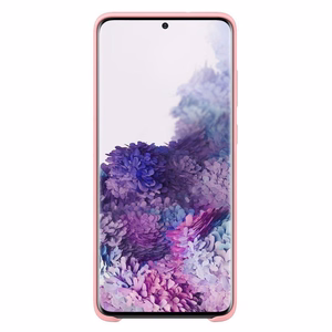 Silikonikotelo Pehmeä joustava kumisuojus Samsung Galaxy A72 4G punainen