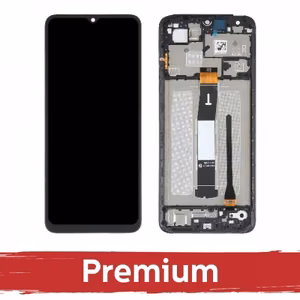 LCD-näyttö yhteensopiva Xiaomi Redmi 12C musta kehyksellä OEM