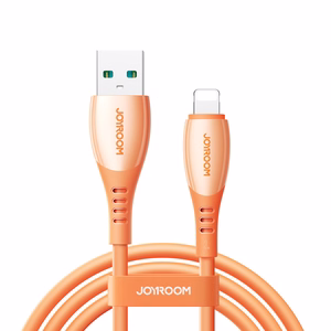 Joyroom S-A59 Vibrant Series 3A USB-A - Lightning Kaapeli 1,2m - oranssi