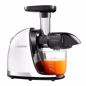 Hidaspuristava mehustin AMZCHEF 1501-WT (valkoinen)