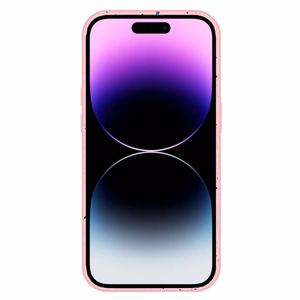 Tel Protect Magnetic Splash Frosted Case for Iphone 15 Plus Light pink