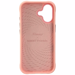 Nimmy Cool&Cute 2.0 Rabbit Suojakuori iPhone 17:lle - Vaaleanpunainen