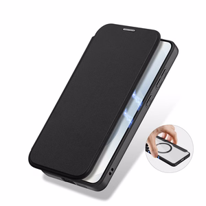 DUX DUCIS Lompakkokuori SKIN X PRO MagSafe-yhteensopiva Samsung S25 Edge musta