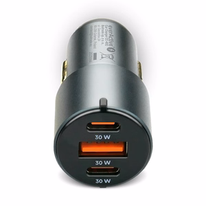 Autolaturi everActive CC-40Q USB QC3.0 + 2x USB-C PD 60W