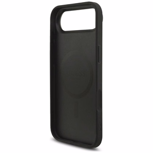 Guess 4G Strap Triangle Logo MagSafe -suojakuori iPhone 17 Airille - musta