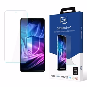 Motorola Moto G04s – 3mk Silky Matt Pro puhelimen näytönsuoja