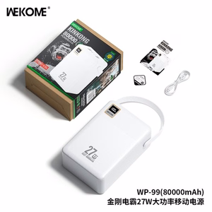 Power Bank WK Design "WP-99" White 80000mAh (27W)