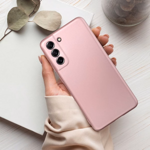 Suojakuori Samsung A57 5G:lle metallinen vaaleanpunainen