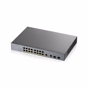 Zyxel GS1350-18HP-EU0101F hallittava verkkokytkin L2 Gigabit Ethernet (10/100/1000) virransyöttö Ethernetin kautta (PoE) harmaa