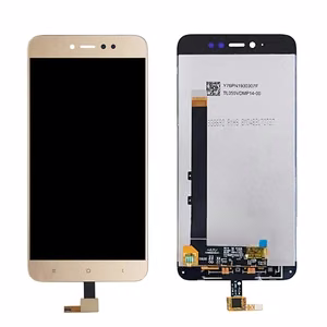 Puhelimen LCD-näyttö kosketuslasilla Xiaomi Redmi Note 5A Prime, kulta
