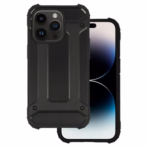 Armor Carbon Suojakuori iPhone 14 Pro Max:lle musta