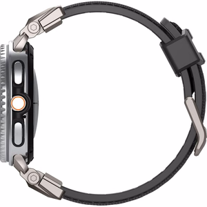 Spigen DuraPro Armor -ranneke mallille Samsung Galaxy Watch 40/44/46 mm – musta