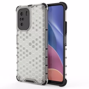 Honeycomb Asia panssari kansi TPU puskuri Xiaomi Redmi K40 Pro + / K40 Pro / K40 / K40 / Poco F3 läpinäkyvää