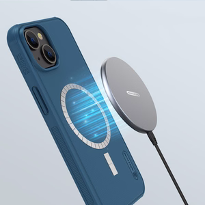Nillkin Super Frosted Shield Pro Magneettinen kotelo iPhone 14 Plus MagSafe magneettinen musta