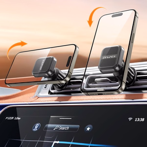 Car phone holder Awei X52 Magnetic (air vent) black