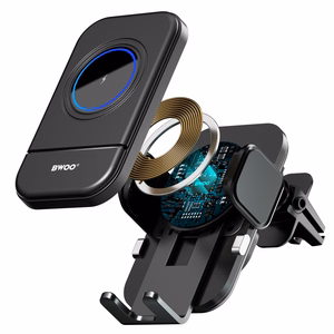 BWOO Automatic 15W Wireless Charger Car Holder ZJ137