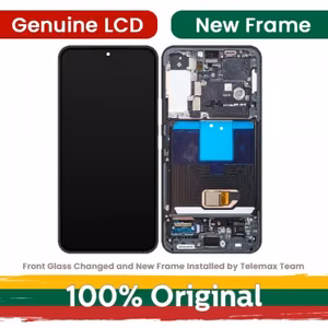 LCD Näyttö Samsung S901 S22 kehyksellä / Bora Violetti / (Uusittu: Telemax)