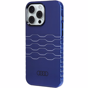 Audi IML MagSafe suojakuori iPhone 15 Pro Max:lle - sininen