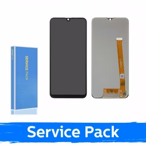 Samsung A202 A20e -mallin kanssa yhteensopiva LCD-näyttö, musta (huoltopaketti / jälkimarkkinatuote) (NF-versio)