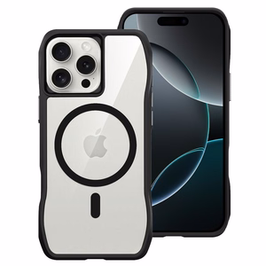 ROAR SLIM DEFENDER Suojakuori IPHONE 16 Pro:lle MagSafe-yhteensopiva musta