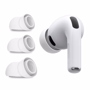 Tech-Protect Kuulokkeiden Korvatapit AirPods Pro 3 kokoina S / M / L 3-Pack - Valkoinen