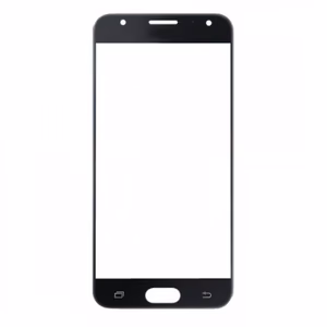 Outer Screen Glass Compatible With Samsung J730 J7 2017 Black HQ