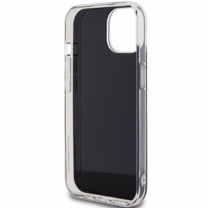 Hello Kitty IML Kitty Face Suojakuori iPhone 15:lle - musta