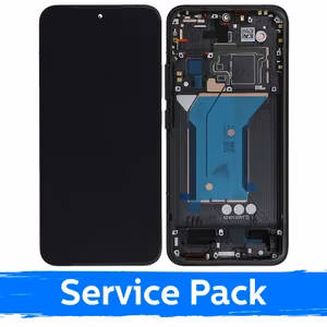 LCD-näyttö yhteensopiva Xiaomi 14 kehyksellä / musta / (Service Pack)